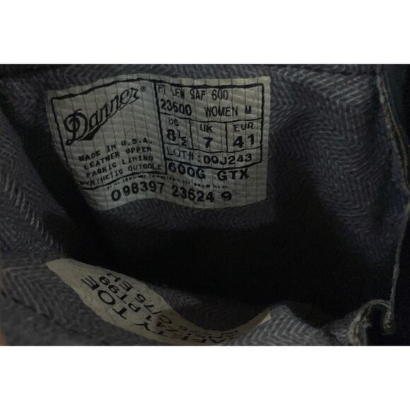 Danners Acadia GTX 8‎ Women’s Tactical Gortex Boot Black US 8.5. DAMAGED - Picture 3 of 9